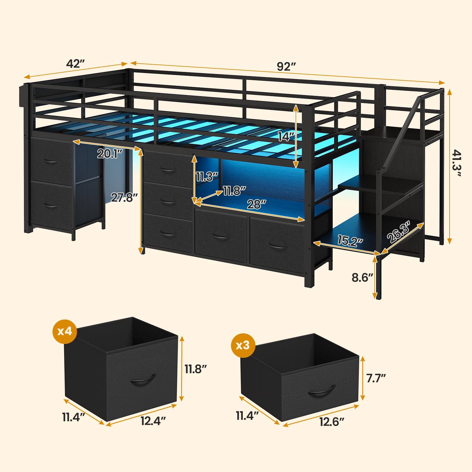2 person desk